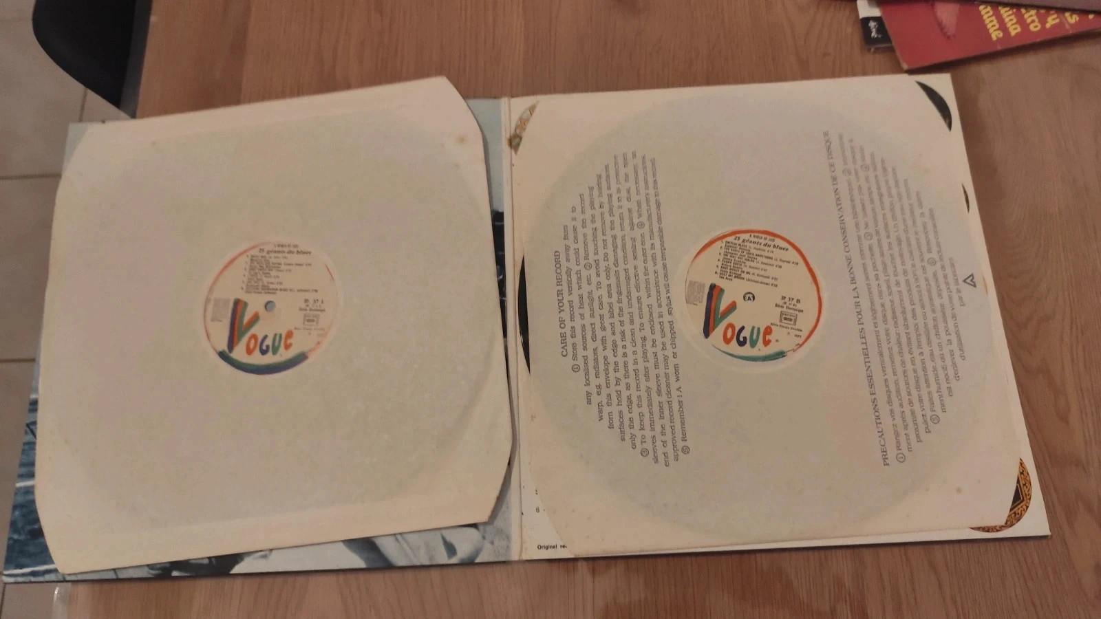 Compilation Vinyl (2 vinyls) 33RPM "25 Giants of Blues" Vogue Edition 1975 – photo 7